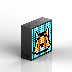 Loa bluetooth thông minh Divoom Timebox-Evo, màn hình LED 256 Full RGB, đồng hồ báo thức, ghi âm - HÀNG CHÍNH HÃNG