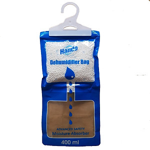 Combo 2 túi 4 gói hút ẩm chống mốc dạng treo dùng cho tủ quần áo,tủ giầy (Gói180Gr),giúp hút ẩm quần áo tránh bị ẩm mốc