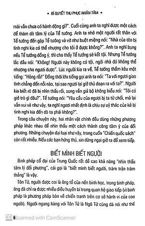 Sách Bí Quyết Thu Phục Nhân Tâm