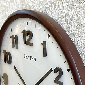 Đồng hồ treo tường hiệu RHYTHM - JAPAN CMG127NR06 (Kích thước 33.1 x 4.4cm)