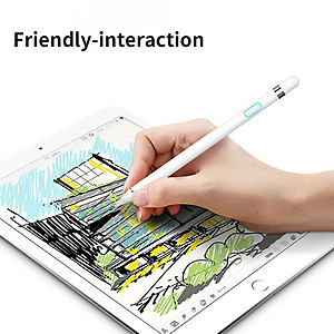 Bút cảm ứng stylus thông minh hiệu WIWU Pencil Magic Gen 2 cho màn hình cảm ứng iPad / iPhone / Samsung Xiaomi Huawei Oppo Sony LG (cảm ứng siêu mượt mà, dung lượng pin cao, thiết kế thời trang) - Hàng nhập khẩu