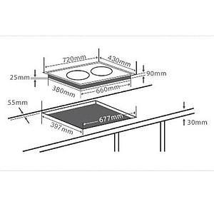 Bếp đôi hồng ngoại Kaff KF-FL101CC