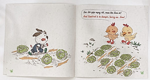 Sách Rèn Luyện Thói Quen Tốt 2-6 Tuổi: Đừng Ham Chơi Suốt Thế, Sóc Đỏ (Song Ngữ)