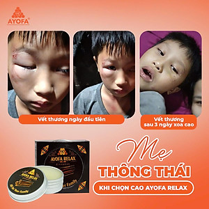 Cao Xoa Bóp Massage Thảo Dược Giúp Phục Hồi Và Làm Dịu Nhanh Chóng Ayofa Relax Hương Chanh 60G
