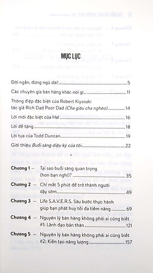 Sách Buổi Sáng Diệu Kỳ Dành Cho Người Bán Hàng
