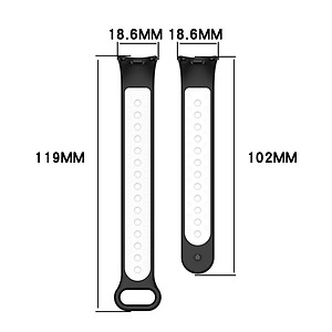 Dây đeo Silicone Sporty thay thế cho Xiaomi Mi Band 8 / Xiaomi Mi Band 9 / Xiaomi Mi Band 10 - Hàng Chính Hãng