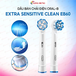 Đầu bàn chải điện Oral-B Extra Sensitive Clean EB60 - Hàng chính hãng