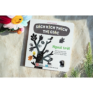 Sách - Kích Thích Thị Giác - Đen Trắng Và Màu Sắc Tương Phản Cho Bé 0 -3 Tuổi - Đinh Tị Books