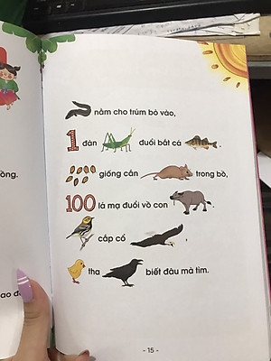 Đồng dao tư duy hình ảnh cho bé tập nói tập đọc