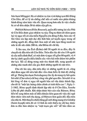 Sách Lịch Sử Nhà Tù Côn Đảo