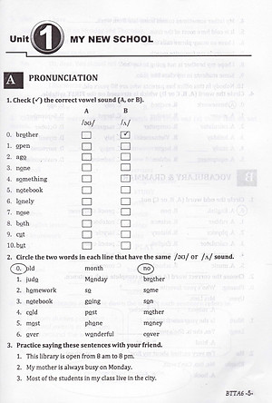 Sách Bài Tập Tiếng Anh Lớp 6