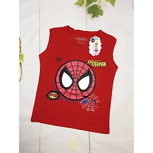 Đồ bộ thun bé trai siêu nhân nhện-Spider man từ 10-40Kg-giặt không vở hình-H&N