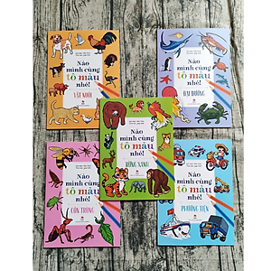 Sách Nào Mình Cùng Tô Màu Nhé!