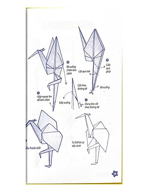 Origami - Nghệ Thuật Xếp Giấy Nhật Bản - Vanlangbooks -Tái Bản 2023
