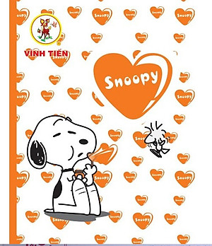 Lốc 5 Tập Snoopy 4 Ôly 200 Trang - Mẫu Ngẫu Nhiên