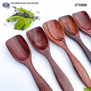 Muỗng Thìa Xúc Trà Gỗ Trắc Cao Cấp Dụng Cụ Trang Trí - CTH596