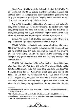 Những Đặc Trưng Cơ Bản Của Bộ Máy Quản Lý Đất Nước Và Hệ Thống Chính Trị Nước Ta Trước Thời Kỳ Đổi Mới 