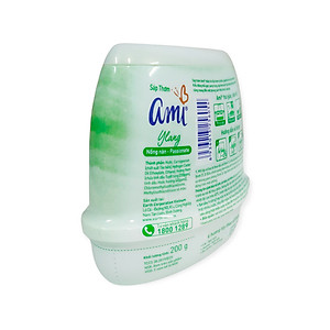 Combo 2 hộp Sáp thơm khử mùi Ami - Hương thơm chiết xuất thiên nhiên, Tỏa hương suốt nhiều tuần (Nhiều lựa chọn mùi hương)