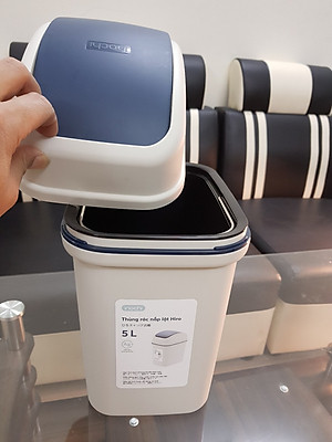 Thùng Rác Nắp Lật Hiro 5L-10L-15L Inochi