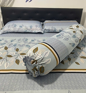 Bộ Drap Thun Lụa _Mát Lạnh {4 MÓN} ga và 3 áo gối #gagoi#drapgoi hoặc drap lẻ /.