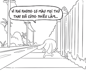 Sách tô màu: Thỏ Bảy Màu Trong Thế Giới Bay Màu - Huỳnh Thái Ngọc 