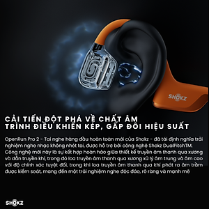 [MỚI] Tai Nghe Bluetooth Thể Thao Truyền Âm Thanh Qua Xương SHOKZ OPENRUN PRO 2 S820 - Bảo Hành 2 Năm - Hàng Chính Hãng