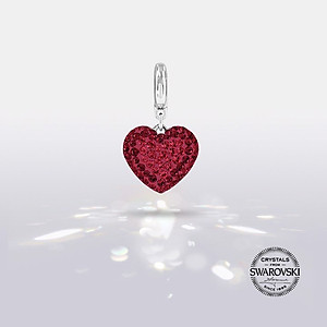 Dây Chuyền Swarovski Pha Lê Trái Tim Tình Yêu