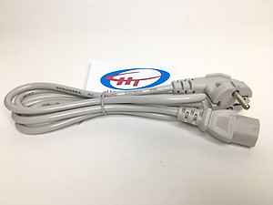 Dây Nguồn PC - Cắm PC - Màn Hình Máy Tính - Nồi Cơm Điện. Hàng Chính Hãng , màu xám 1,6 mét.