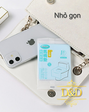 Tấm lót, miếng lót bồn cầu vệ sinh WHIKON dùng một lần tiện lợi