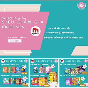 Đồ Chơi Xếp Hình MyndToys Classic Tale Puzzle Farewell Neverland Dành Cho Các Bé Trên 3 tuổi rưỡi