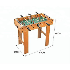 Bàn bi lắc bằng gỗ chân cao 6 tay cầm 69x37x65cm