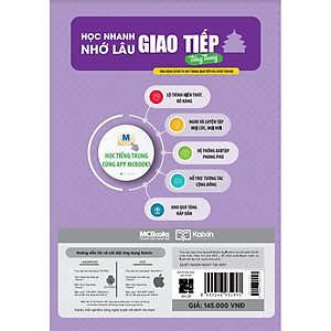 Sách Học Nhanh Nhớ Lâu Giao Tiếp Tiếng Trung - Ứng Dụng Sơ Đồ Tư Duy Trong Giao Tiếp Và Luyện Thi HSK