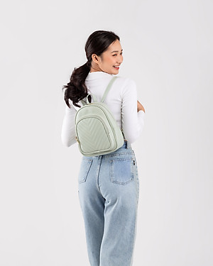 Balo Yuumy ( Thời trang nữ tiện lợi cỡ trung - Balo da Seasand YBA61 )