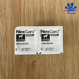 Viên nhai Nexgard trị ve rận, bọ chét cho chó (1 viên) - 4-10kg