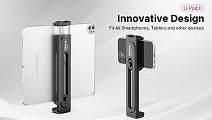 ULANZI U-PAD II - HÀNG CHÍNH HÃNG - Ngàm kẹp dành cho Điện thoại và Máy tính bảng