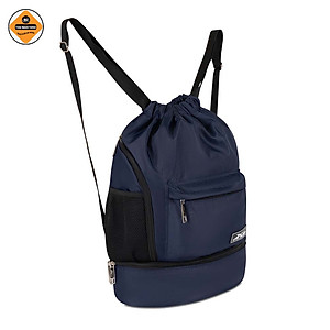 Túi Dây Rút Thể Thao Xbags Wisdom Màu Xanh – Balo Dây Rút Chống Thấm Nước, Thiết Kế Gọn Nhẹ Năng Động Cá Tính XB 6005!