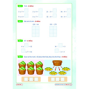 Sách Combo Đề Kiểm Tra Toán, Tiếng Việt Lớp 3 - Cánh Diều - BẢN QUYỀN