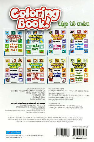 Coloring Book - Tập Tô Màu - Bảng Chữ Cái (Tái Bản)