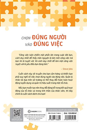 Sách Chọn Đúng Người Vào Đúng Việc