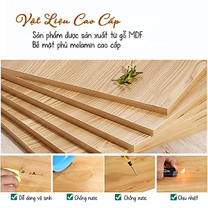 Kệ sách mini bằng gỗ, để trên bàn làm việc hoặc bàn học. Hàng tự lắp ghép đa năng, thông minh. Gồm 3 màu đẹp hiện đại.