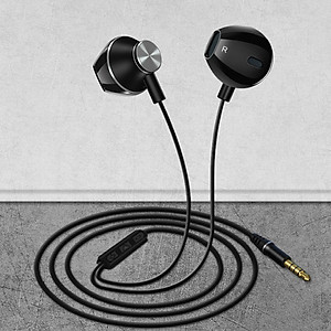 Tai Nghe Nhét Tai Đa Năng Wutsun JS001 Jack 3.5mm, không Bluetooth, tích hợp Micro và thanh điều khiển - Hàng Chính Hãng