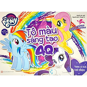 Bộ Sách My Little Pony - Tô Màu Sáng Tạo 4Q (Bộ 4 Cuốn)