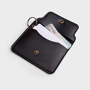 Ví Yuumy ( Thời trang nữ nắp gập cỡ nhỏ - Ví móc khóa da YMK10 )