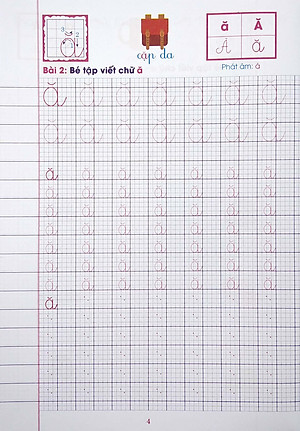 Chuẩn Bị Cho Bé Vào Lớp 1 - Tập Viết Chữ Cái (Tái Bản)