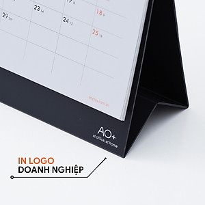 Lịch để bàn 2026 có ngày âm nhỏ gọn (Đế nhựa/ 6 màu) AA604
