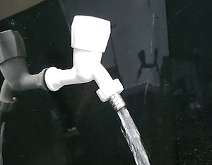 Bộ 3 vòi hồ tay núm tròn nhựa PP trắng, thân ngắn, ren 21-27mm Eurolife EL-HN05 (Trắng) (3 cái)