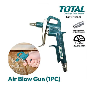 BỘ 5 CÔNG CỤ DÙNG KHÍ NÉN TOTAL TATK053-3 - HÀNG CHÍNH HÃNG