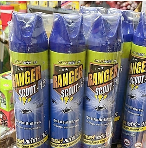 Xịt Diệt Muỗi, Ruồi, Gián & Côn trùng Thái Lan 600ml