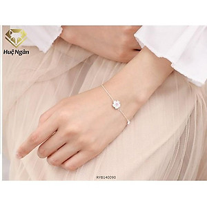 Lắc tay bạc 925 Huệ Ngân - Hoa anh đào RYB140090