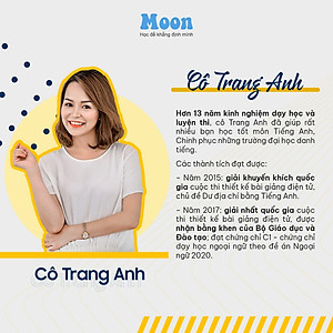Sách 70 đề luyện thi vào lớp 10 Tiếng Anh cô Trang Anh Moonbook